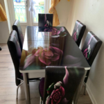 Rose Dining Turkish Style Dining Table & Chair