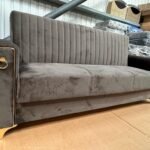 VIOLET GREY SOFA BED