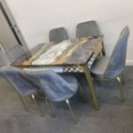 GREY SAND TABLE WITH STAR CHAIRS
