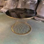 GOLD SPIDER GOLD LEG COFFEE TABLE
